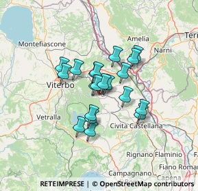 Mappa Via Aldo Moro, 01030 Vallerano VT, Italia (9.628)
