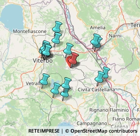 Mappa Via Aldo Moro, 01030 Vallerano VT, Italia (12.3135)
