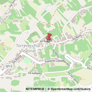 Mappa Via Roma, 70, 66010 Torrevecchia Teatina, Chieti (Abruzzo)
