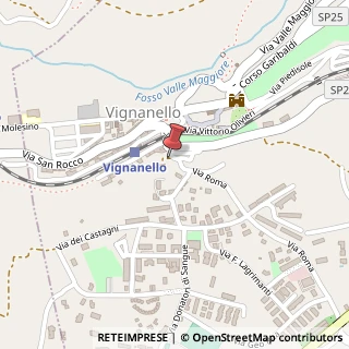 Mappa Via Roma, 2/D, 01039 Vignanello VT, Italia, 01039 Vignanello, Viterbo (Lazio)