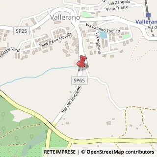 Mappa Via ruscello, 01030 Vallerano, Viterbo (Lazio)