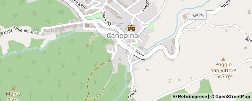 Mappa Canepina