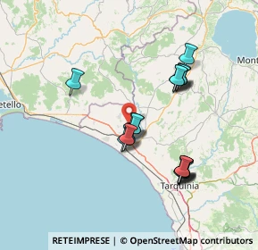 Mappa Strada Di Guinza Grande, 01014 Montalto di Castro VT, Italia (13.62895)