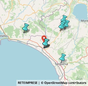 Mappa Strada Di Guinza Grande, 01014 Montalto di Castro VT, Italia (12.35727)