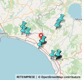 Mappa Strada Di Guinza Grande, 01014 Montalto di Castro VT, Italia (14.35)
