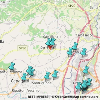Mappa Via Foro, 65019 Pianella PE, Italia (3.4465)