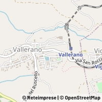 지도 Vallerano