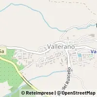 नक्शा Vallerano