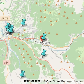 Mappa Via Trento, 02015 Cittaducale RI, Italia (6.35727)