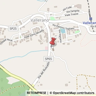 Mappa Via Salita, 11, 01030 Vallerano, Viterbo (Lazio)