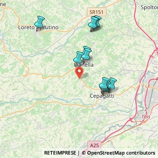 Mappa Contrada Pratodonico, 65019 Pianella PE, Italia (3.85273)