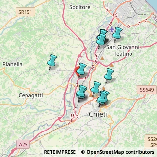 Mappa Ugo Frasca Centro Dama, 66100 Chieti CH, Italia (3.67412)