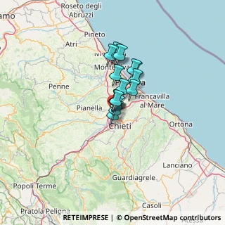 Mappa Ugo Frasca Centro Dama, 66100 Chieti CH, Italia (7.495)