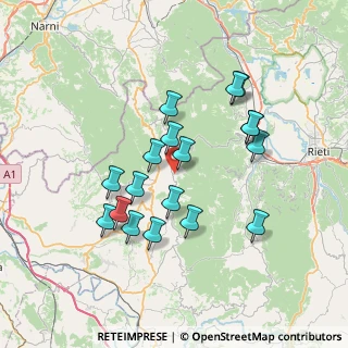 Mappa 02040 Montasola RI, Italia (6.92944)