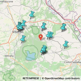 Mappa Canepina, 01030 Canepina VT, Italia (8.245)