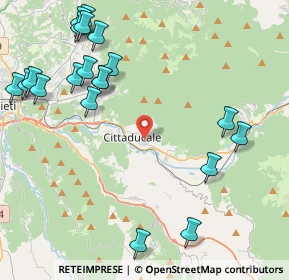 Mappa Via Ermenegildo Gioia, 02015 Cittaducale RI, Italia (5.64)