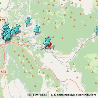 Mappa Via Ermenegildo Gioia, 02015 Cittaducale RI, Italia (7.0345)