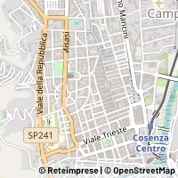 Mapa Cosenza