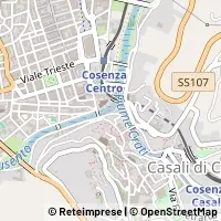 Mapa Cosenza