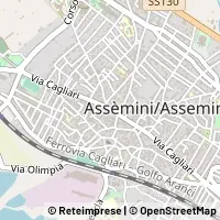 Hartă Assemini