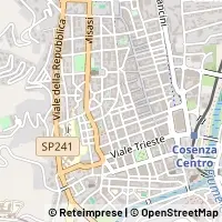 Map Cosenza