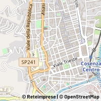 Map Cosenza