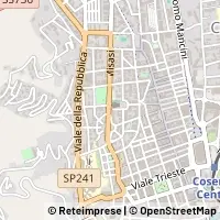 Mapa Cosenza