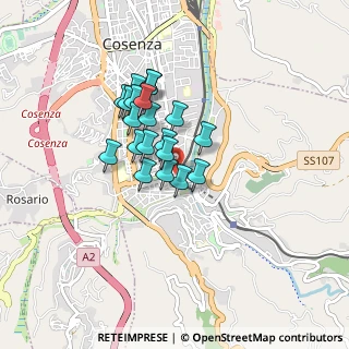 Mappa Piazza Giacomo Matteotti, 87100 Cosenza CS, Italia (0.6715)
