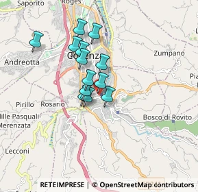 Mappa Via Alarico, 87046 Montalto Uffugo CS, Italia (1.37769)