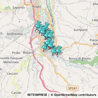 Mappa Piazza Giacomo Matteotti, 87100 Cosenza CS, Italia (1.035)