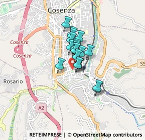 Mappa Viale Trieste, 87046 Montalto Uffugo CS, Italia (0.5215)