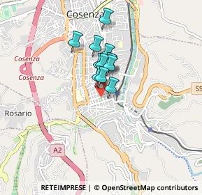Mappa Viale Trieste, 87046 Montalto Uffugo CS, Italia (0.58917)