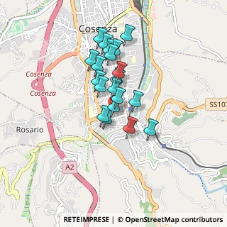 Mappa Viale Trieste, 87100 Cosenza CS, Italia (0.7155)