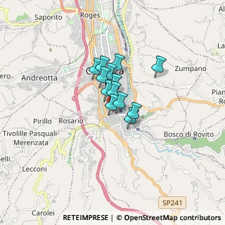 Mappa Via Monte S. Michele, 87100 Cosenza CS, Italia (1.01538)