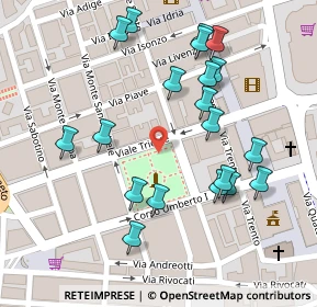 Mappa Plazza Della Vittoria, 87100 Cosenza CS, Italia (0.1415)