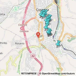Mappa Viale della Repubblica n°101 Piano, 87100 Cosenza CS, Italia (1.00615)