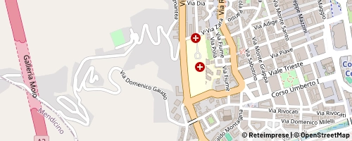 Mappa Cosenza