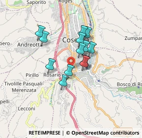 Mappa Viale della Repubblica n°101 Piano, 87100 Cosenza CS, Italia (1.36462)