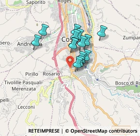 Mappa Viale della Repubblica n°101 Piano, 87100 Cosenza CS, Italia (1.28533)