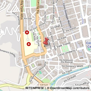 Mappa Via Vittorio Veneto, 36, 87100 Cosenza, Cosenza (Calabria)