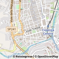 Map Cosenza
