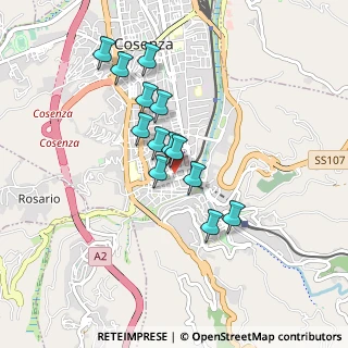 Mappa Via Trento, 87100 Cosenza CS, Italia (0.78462)