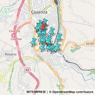 Mappa Via Trento, 87100 Cosenza CS, Italia (0.602)