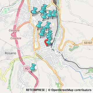 Mappa Via Trento, 87100 Cosenza CS, Italia (1.00643)