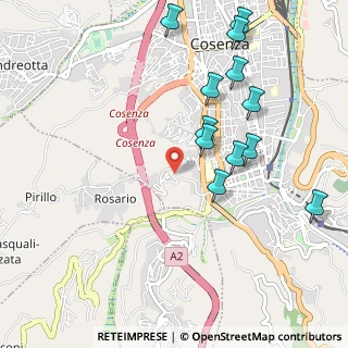 Mappa Via Tommaso Arnoni, 87100 Cosenza CS, Italia (1.21167)
