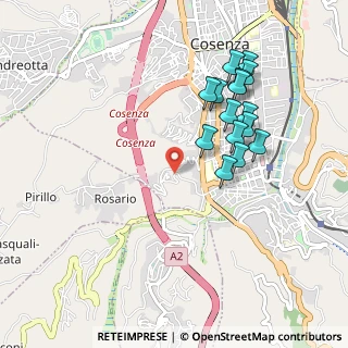 Mappa Via Tommaso Arnoni, 87100 Cosenza CS, Italia (1.02667)