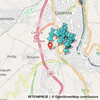 Mappa Via Tommaso Arnoni, 87100 Cosenza CS, Italia (0.7495)