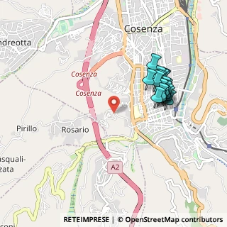 Mappa Via Tommaso Arnoni, 87100 Cosenza CS, Italia (0.9945)