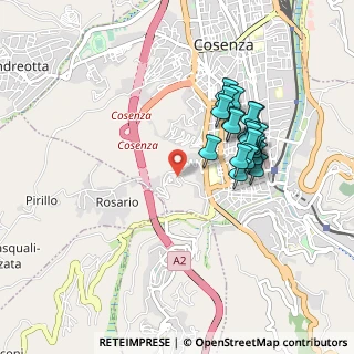 Mappa Via Tommaso Arnoni, 87100 Cosenza CS, Italia (0.9045)