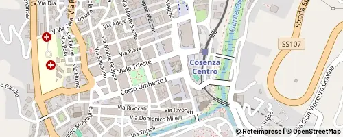 Mappa Cosenza